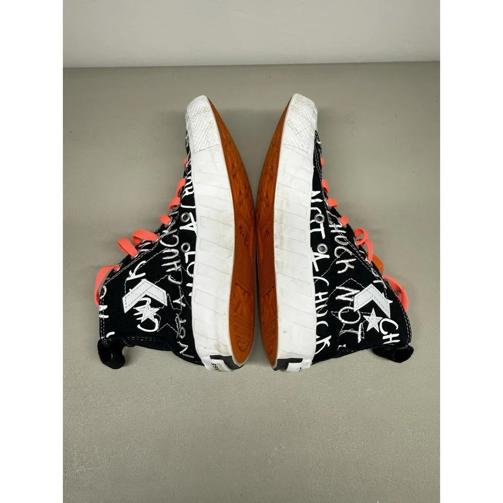 Converse Shoes Kids 5 Boys UNT1TL3D Not A Chuck Hi Sneakers 266514C Black